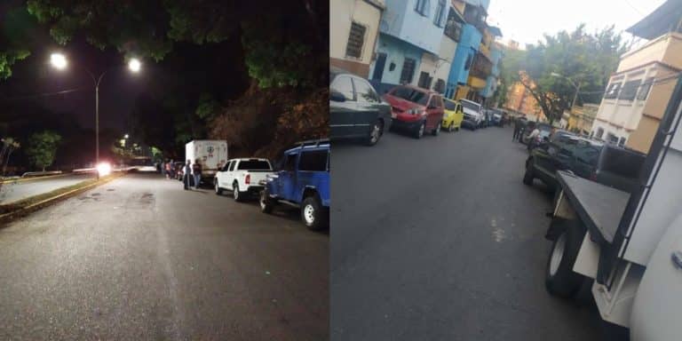 Por segundo día se registran colas y retrasos en las gasolineras de Caracas (+Fotos y videos)