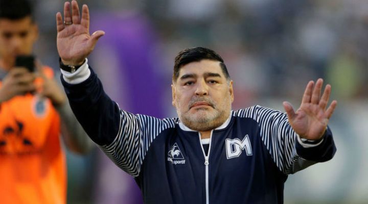Maradona se solidariza con Tareck El Aissami: Este es el mensaje que le envió a través de un vídeo