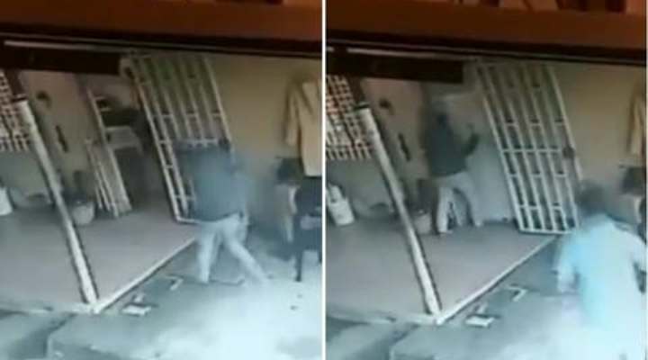 Cámara de seguridad grabo cuando maleantes intentaron asaltar una casa, en Cojedes (+Vídeo)