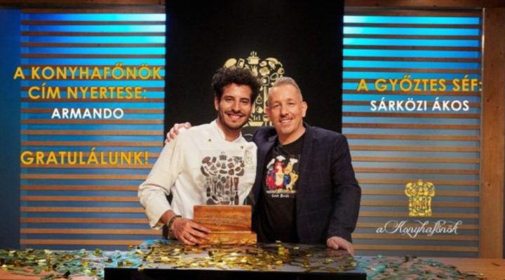 El venezolano Armando Mundaraín es el ganador de Master Chef Hungría (+Detalles)
