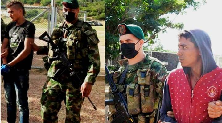 Detienen en Colombia a tres venezolanos por actos paramilitares