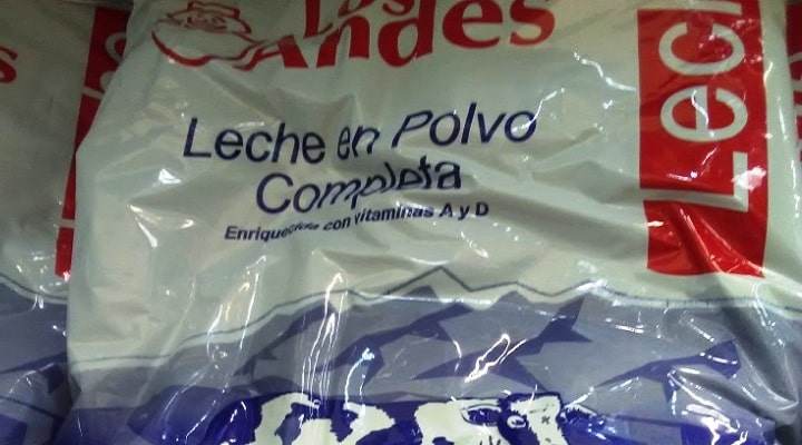 Apareció la leche en polvo Los Andes en el supermercado Plaza y esto es lo que cuesta