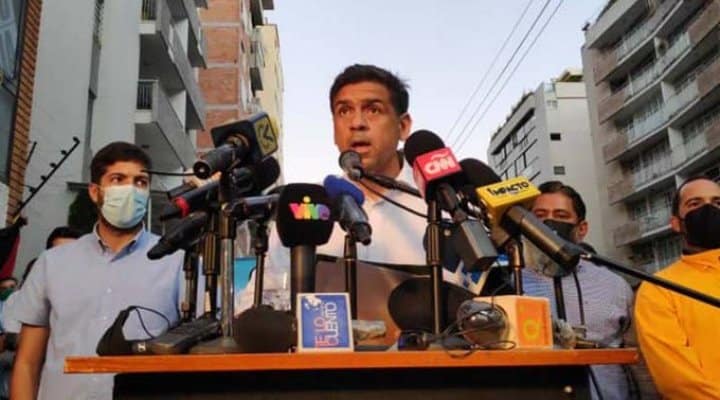 Carlos Ocariz declina su candidatura en Miranda
