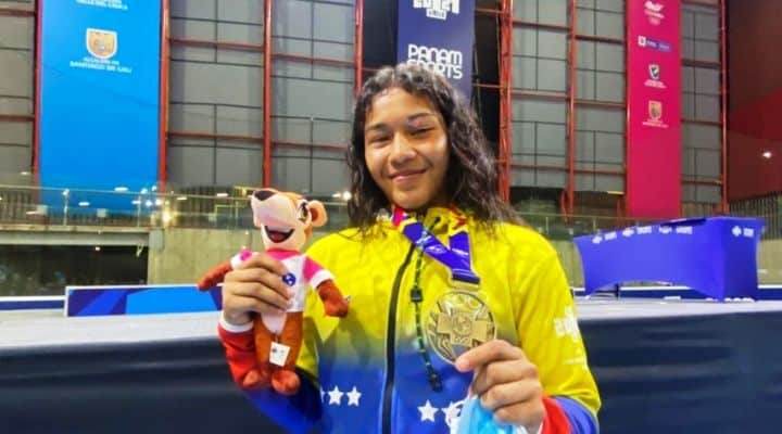 Astrid Montero campeona 62 kilogramos de Panamericanos Junior Cali