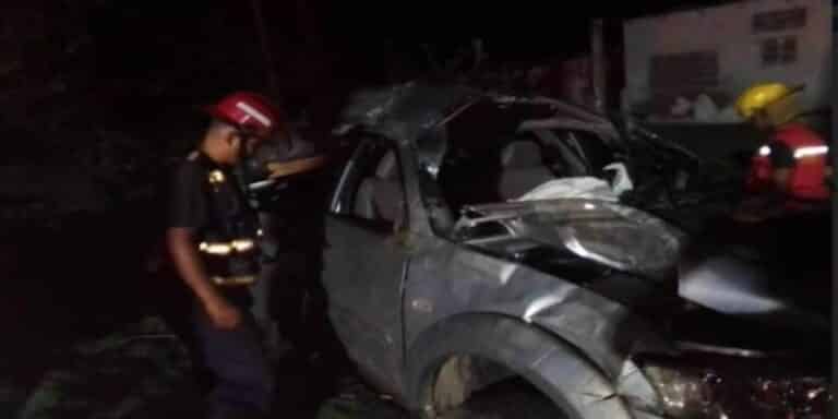 Tres niños y un adulto murieron en un vuelco en carretera Morón-Coro
