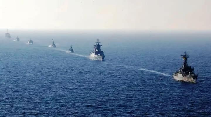 Maniobras tácticas conjuntas de China, Irán y Rusia arrancaron este viernes