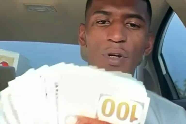 «Otro día en la oficina»: Asesino a sueldo se graba contando dólares en efectivo tras ser acusado de matar a una agente en Miami
