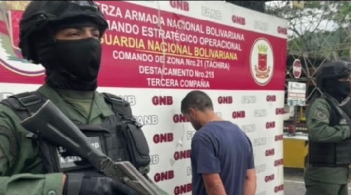Ceofanb capturó a ciudadano del Táchira, portando presunta dr0g4 intraorgánica