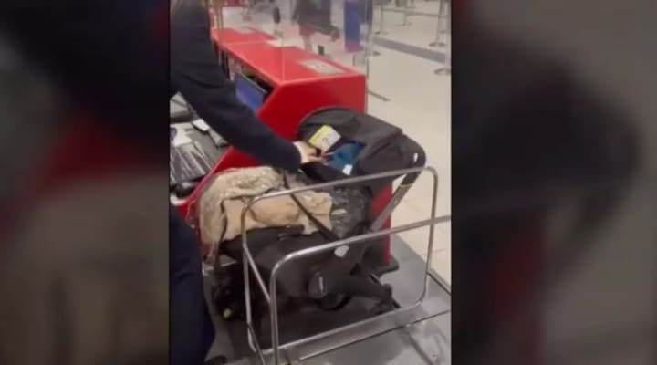 Por no comprarle un pasaje, pareja abandonó a su bebé en un aeropuerto